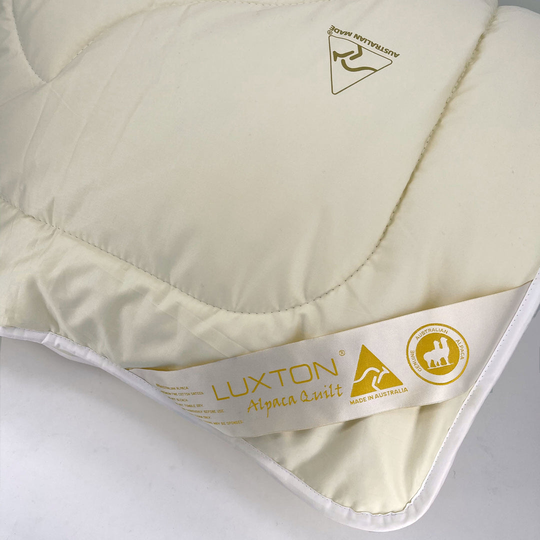 Luxton Premium 100% Alpaca 500GSM Quilt Luxton