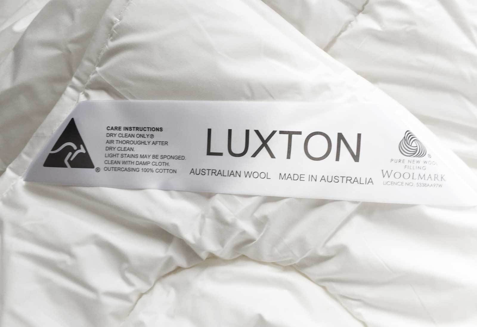 Luxton 500GSM Microfibre Warm Quilt Luxton