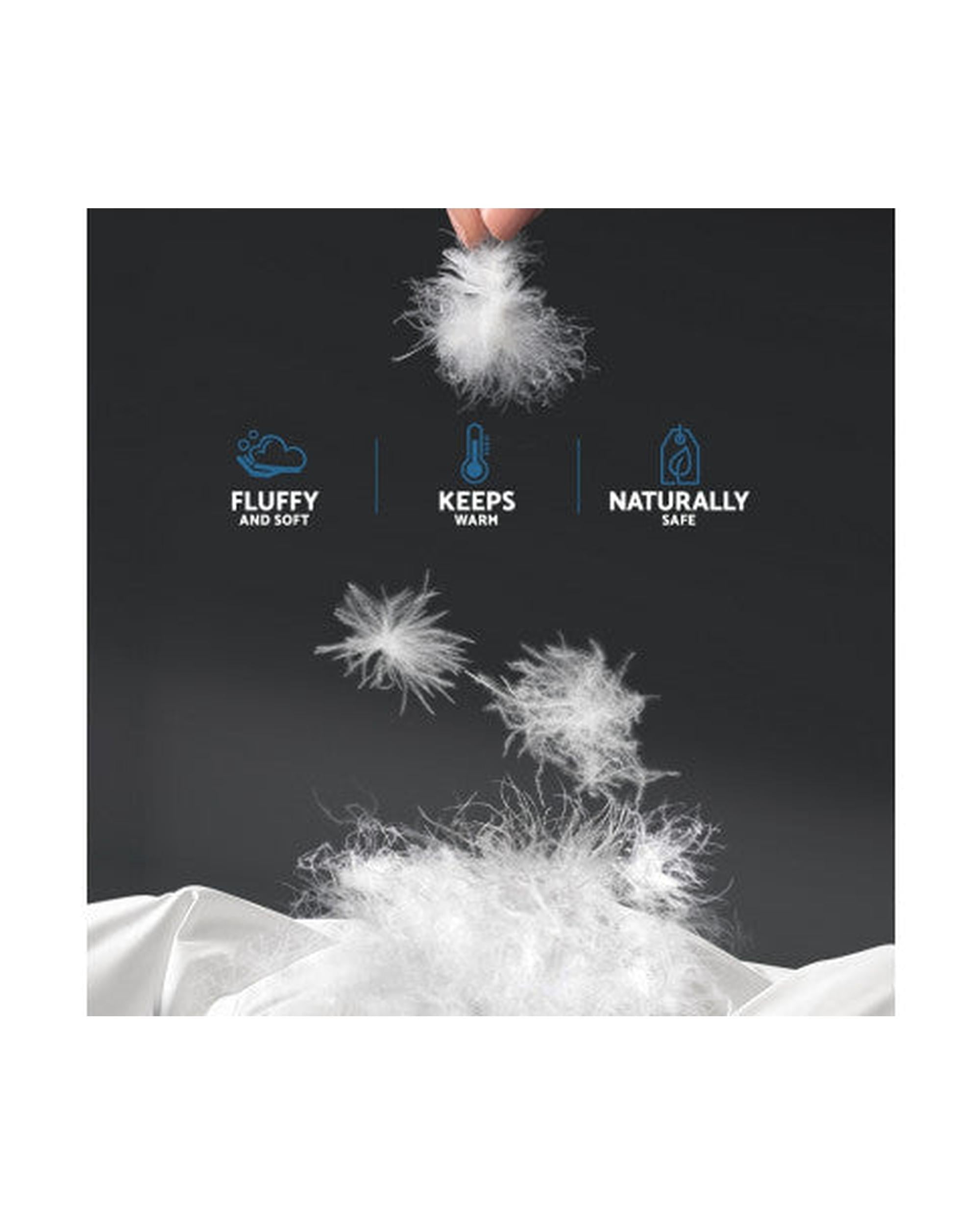 Duck Down Feather Quilt 500GSM Giselle