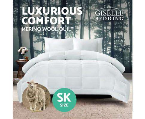 Merino Wool Duvet Quilt Giselle
