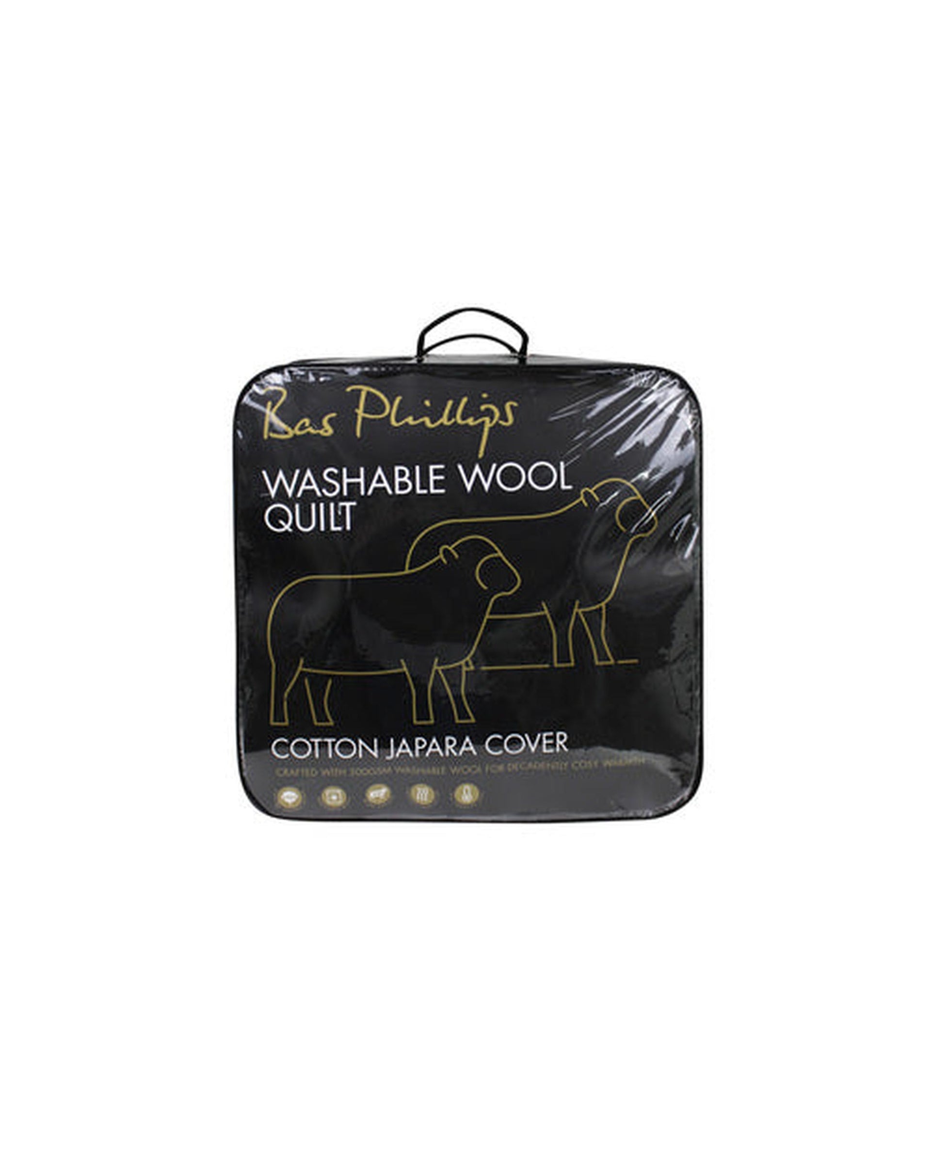 Bas Phillips Washable Wool Quilt - 500GSM Bas Phillips