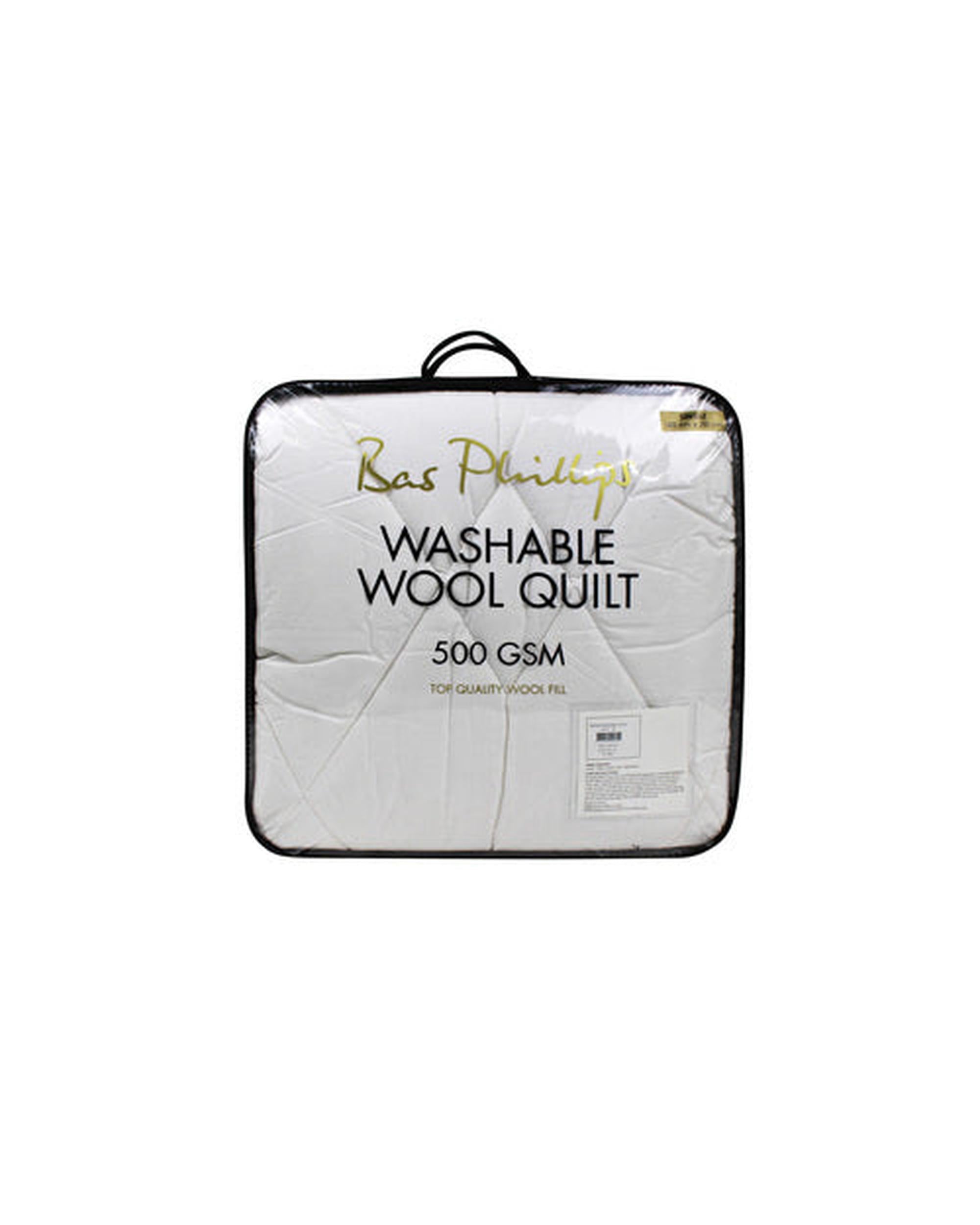 Bas Phillips Washable Wool Quilt - 500GSM Bas Phillips