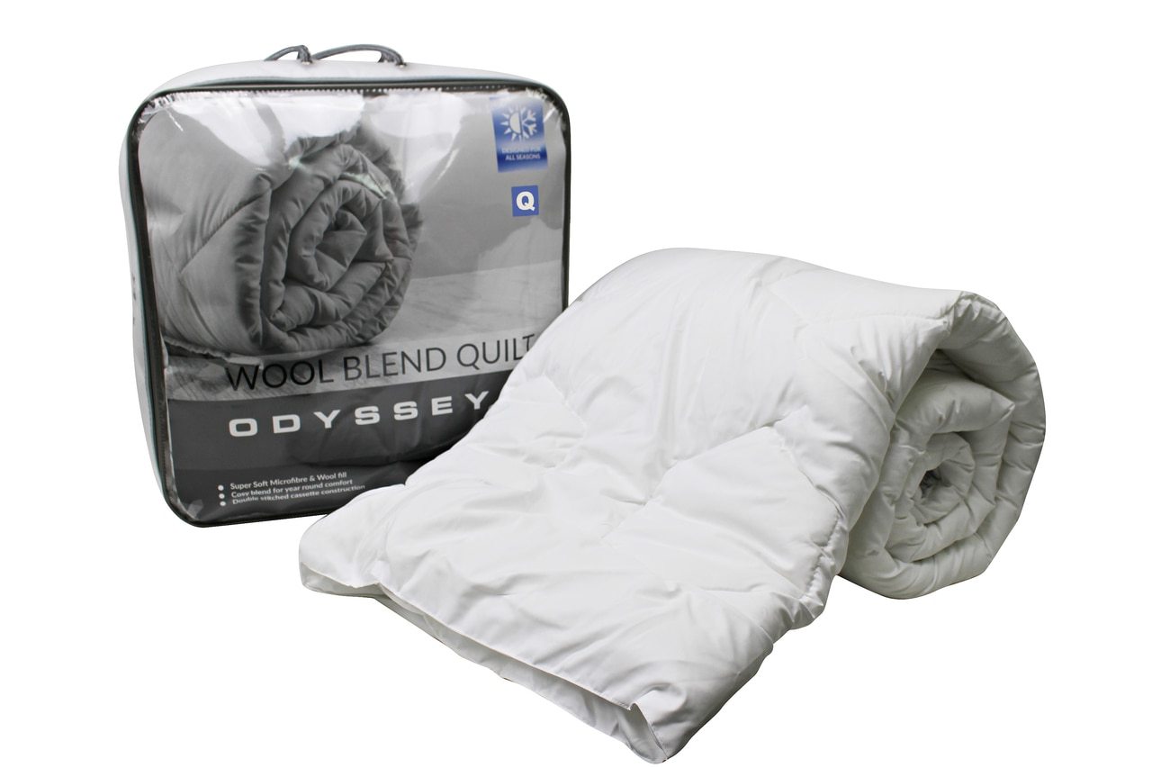 Odyssey Essentials Wool Blend Quilt - 300GSM Odyssey Living