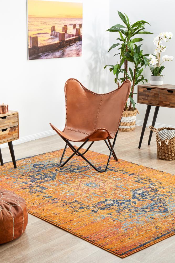 Radiance 400 Rust Rug Rug Culture