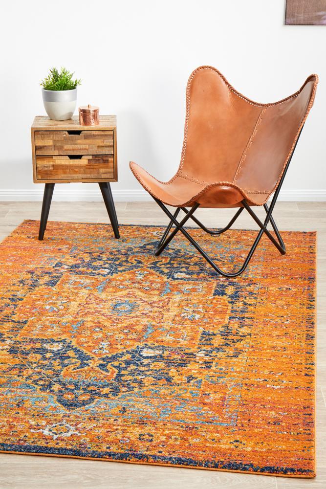 Radiance 400 Rust Rug Rug Culture