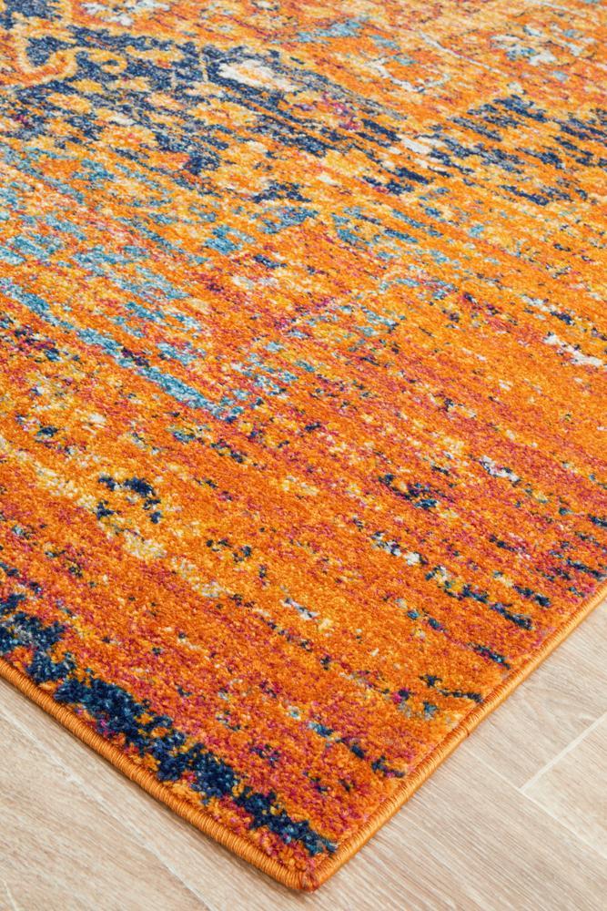 Radiance 400 Rust Rug Rug Culture
