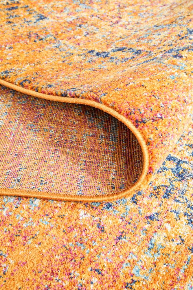 Radiance 400 Rust Runner Rug Rug Culture