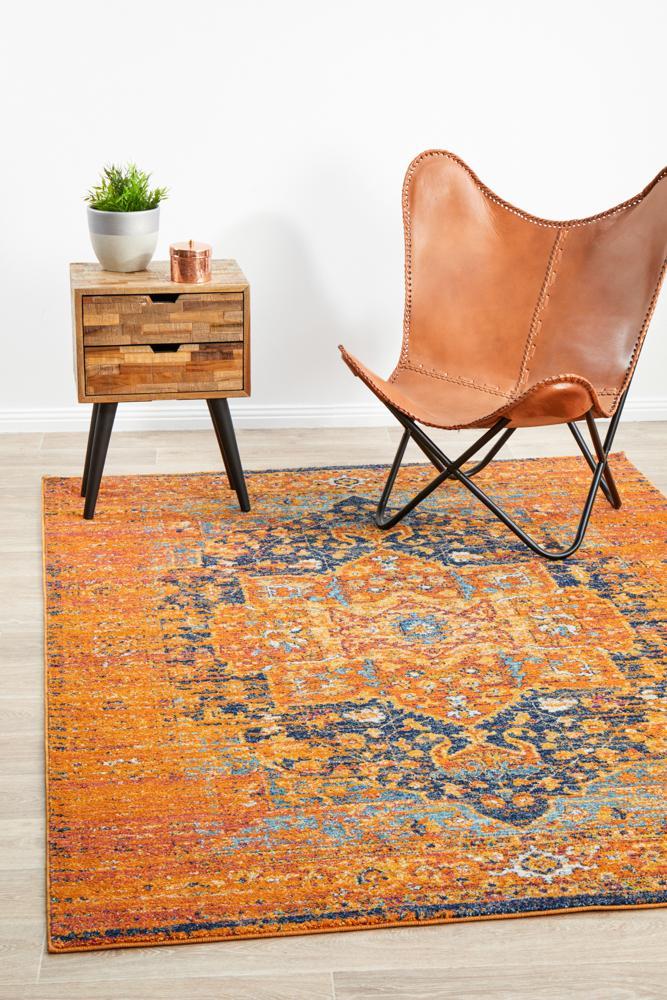 Radiance 400 Rust Rug Rug Culture