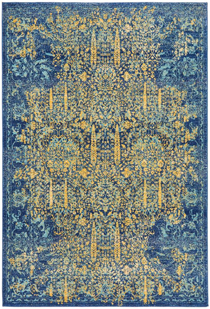 Radiance 411 Royal Blue Rug Rug Culture
