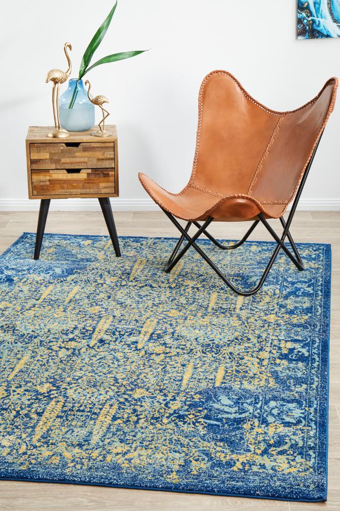 Radiance 411 Royal Blue Rug Rug Culture