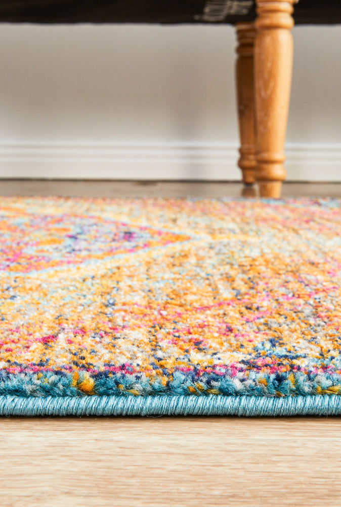 Radiance 422 Tangerine Runner Rug Rug Culture