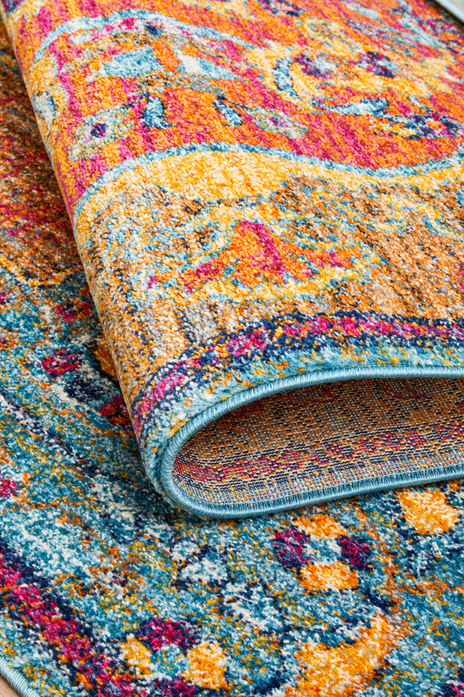 Radiance 422 Tangerine Rug Rug Culture