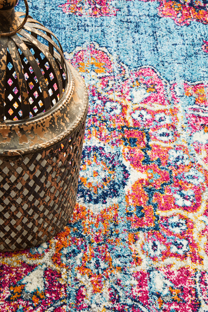 Radiance 433 Marine Round Rug Rug Culture