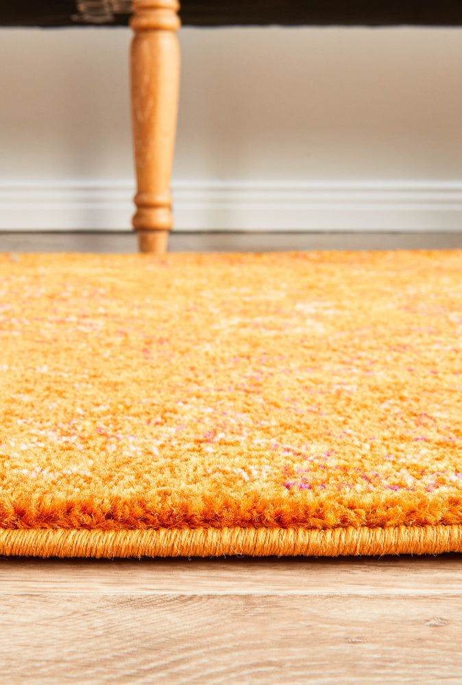 Radiance 444 Burnt Orange Runner Rug Rug Culture