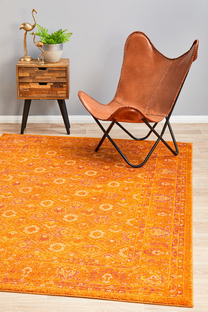 Radiance 444 Burnt Orange Rug Rug Culture