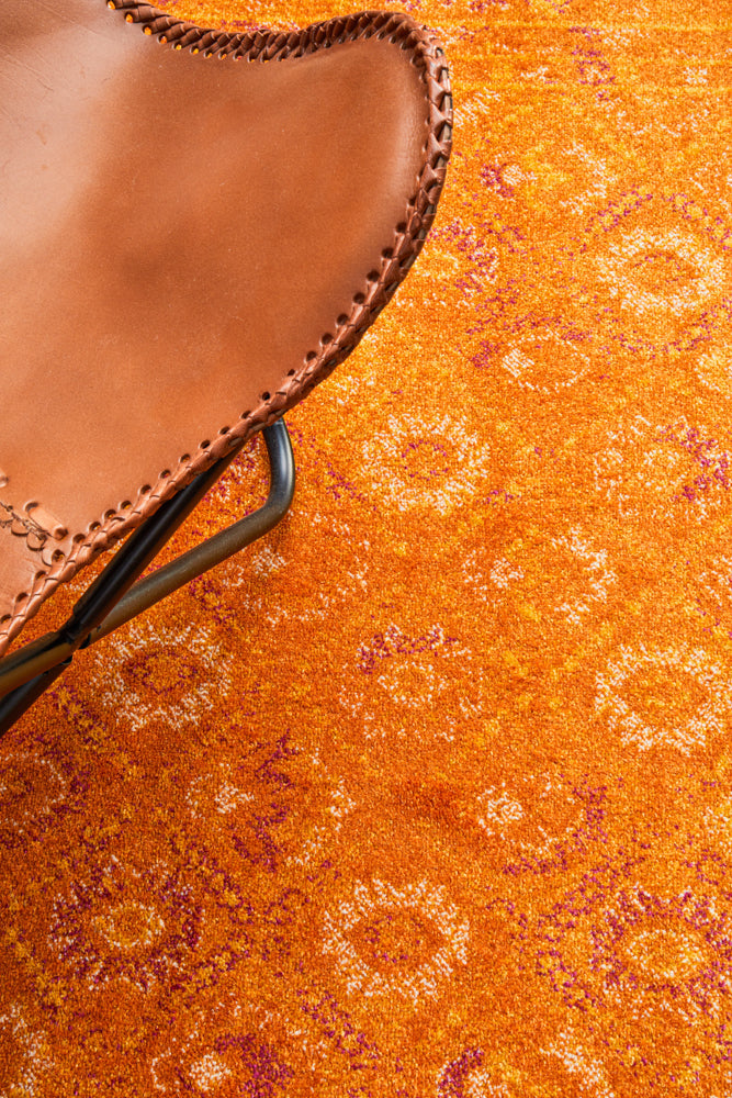 Radiance 444 Burnt Orange Rug Rug Culture