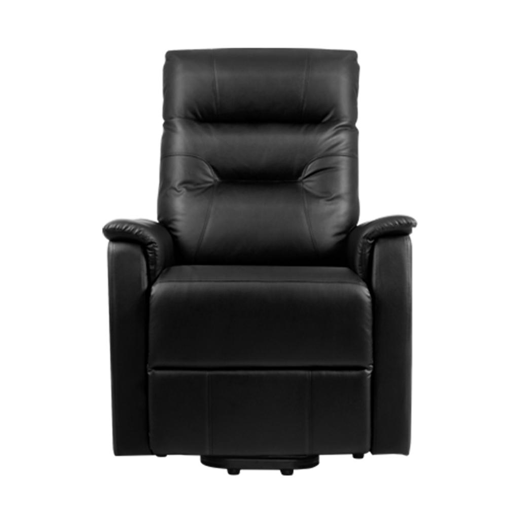 Lift Recliner Chair Sofa Single Comfortable Black Leather Armchair Artiss