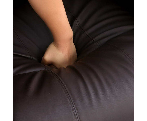 Electric Recliner Lift Chair Massage Armchair Heating PU Leather Brown Artiss