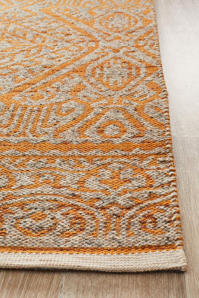 Relic Reuben Rust Natural Rug Rug Culture