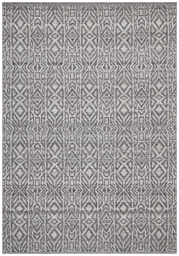 Relic Sammy Graphite Cobolt Rug Rug Culture