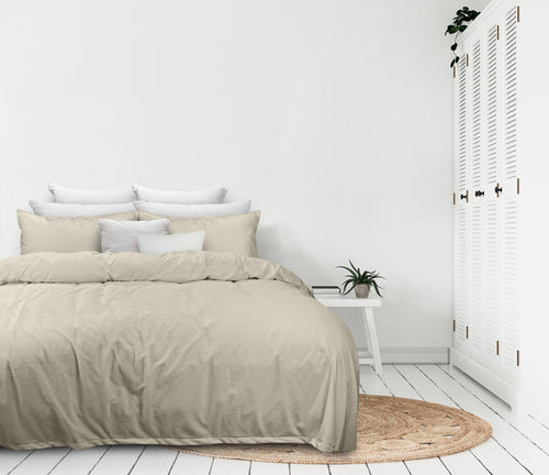 Odyysey Living Corduroy Ribbed Velvet Quilt Cover Set Odyssey Living