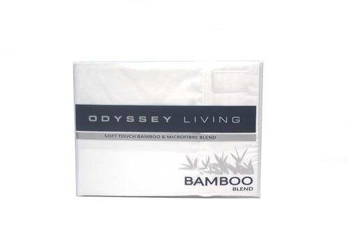 Odyssey Living Bamboo Blend Sheet Sets - White Odyssey Living