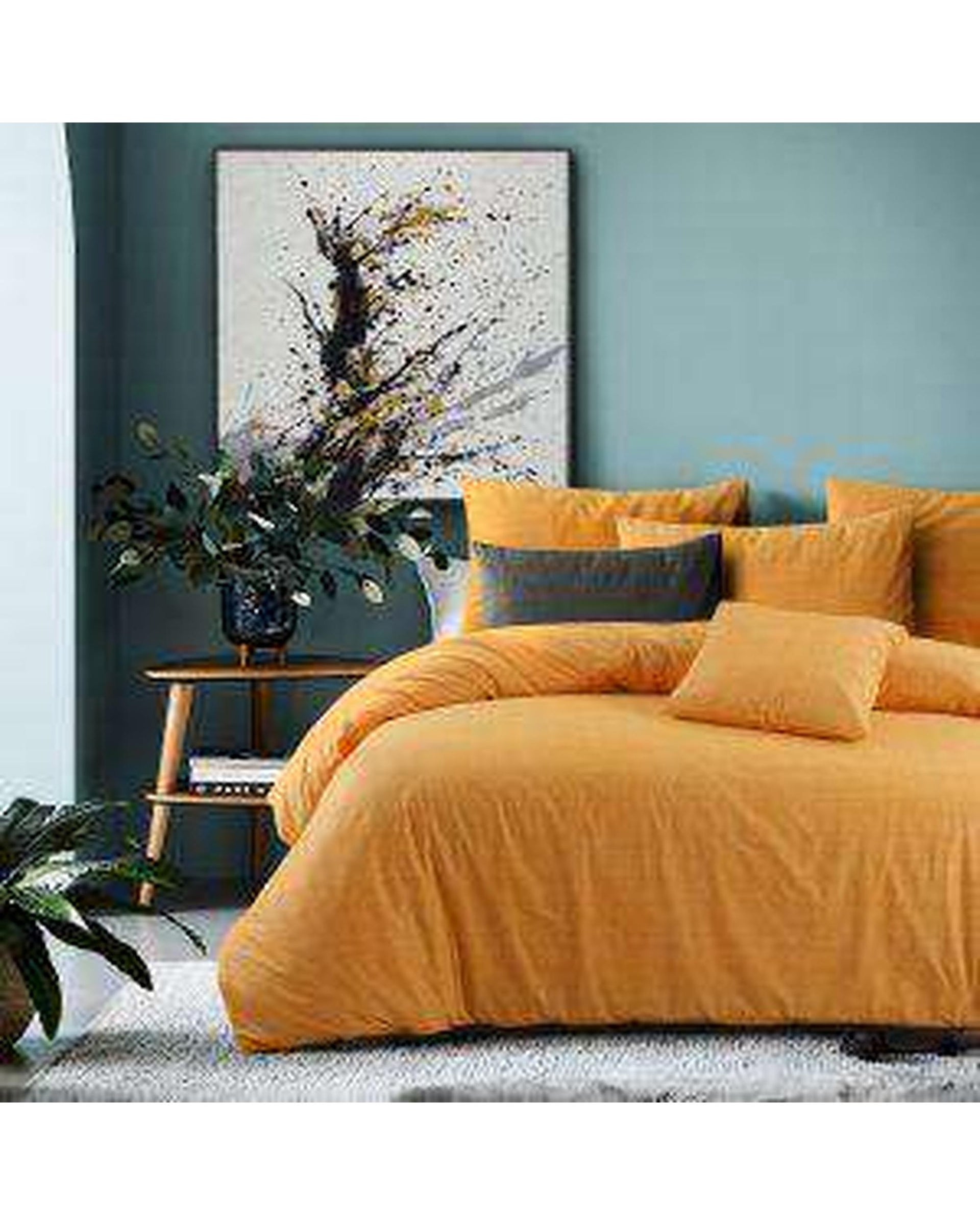 Amsons Raw Amber Quilt Cover Set Amsons