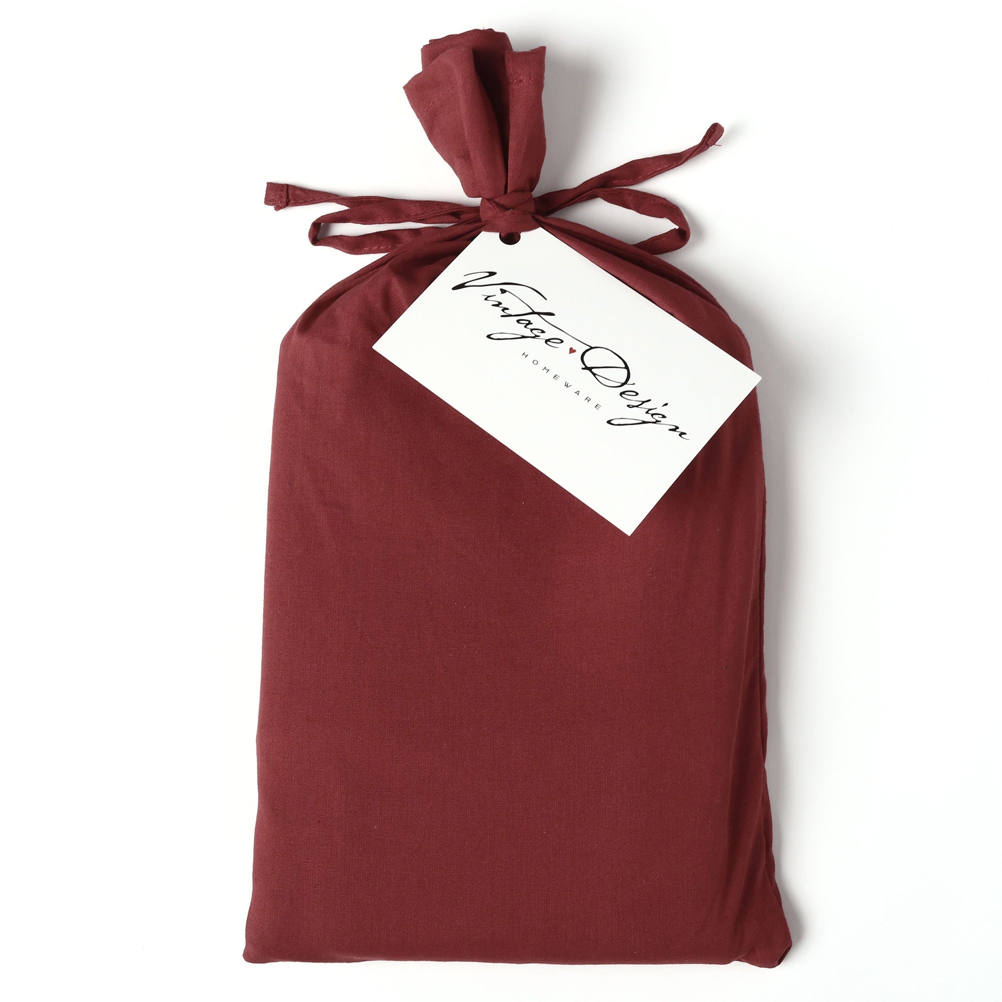 Vintage Design Cotton Velvet European Pillowcases - Rouge Cotton Velvet Vintage Design