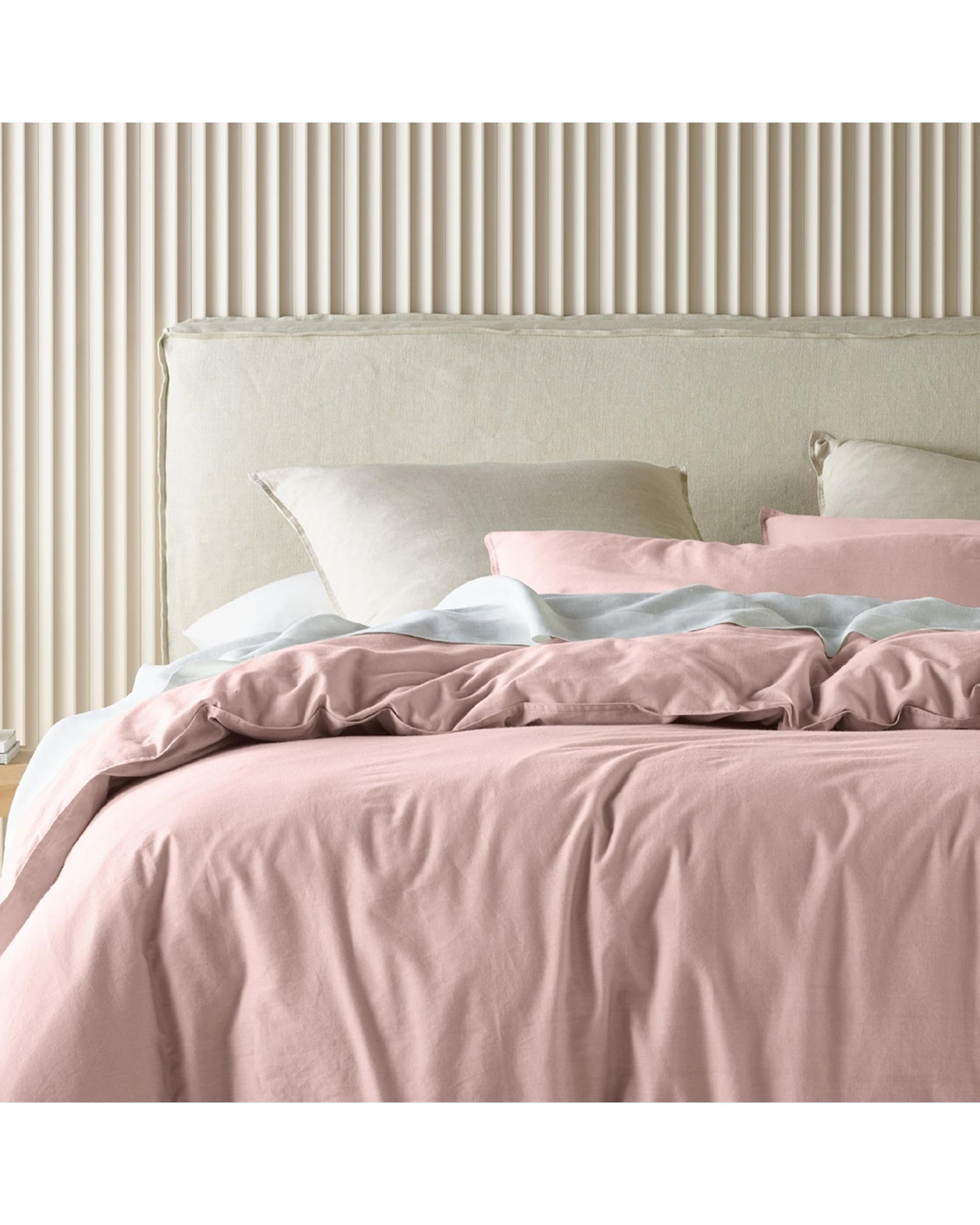 Bianca Bedding Acacia Blush Quilt Cover Set Bianca Bedding