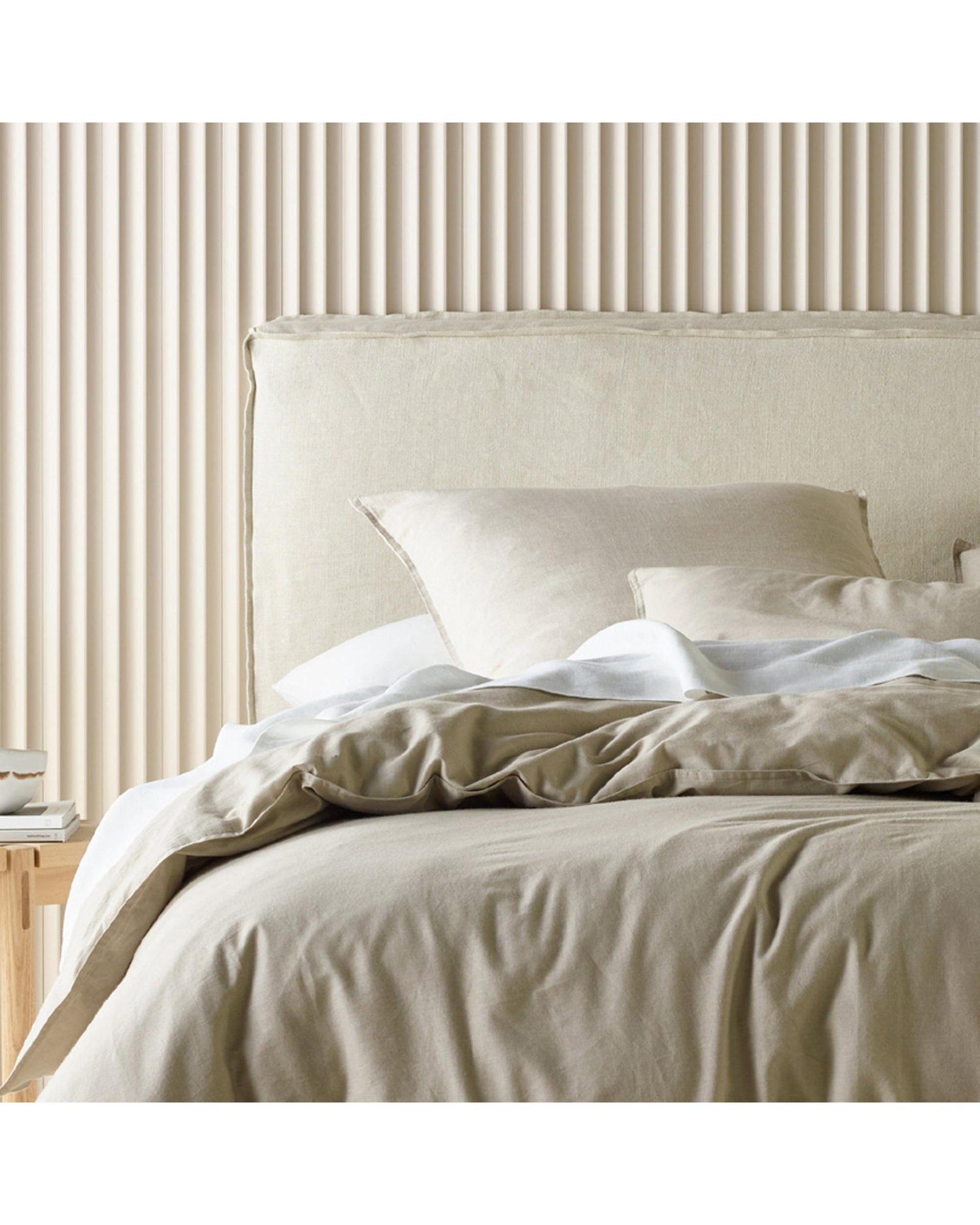 Bianca Bedding Acacia Sand Quilt Cover Set Bianca Bedding