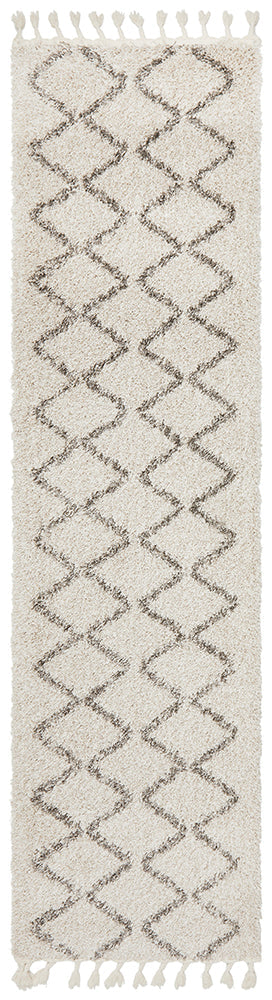 Saffron 11 Natural Runner Rug Rug Culture