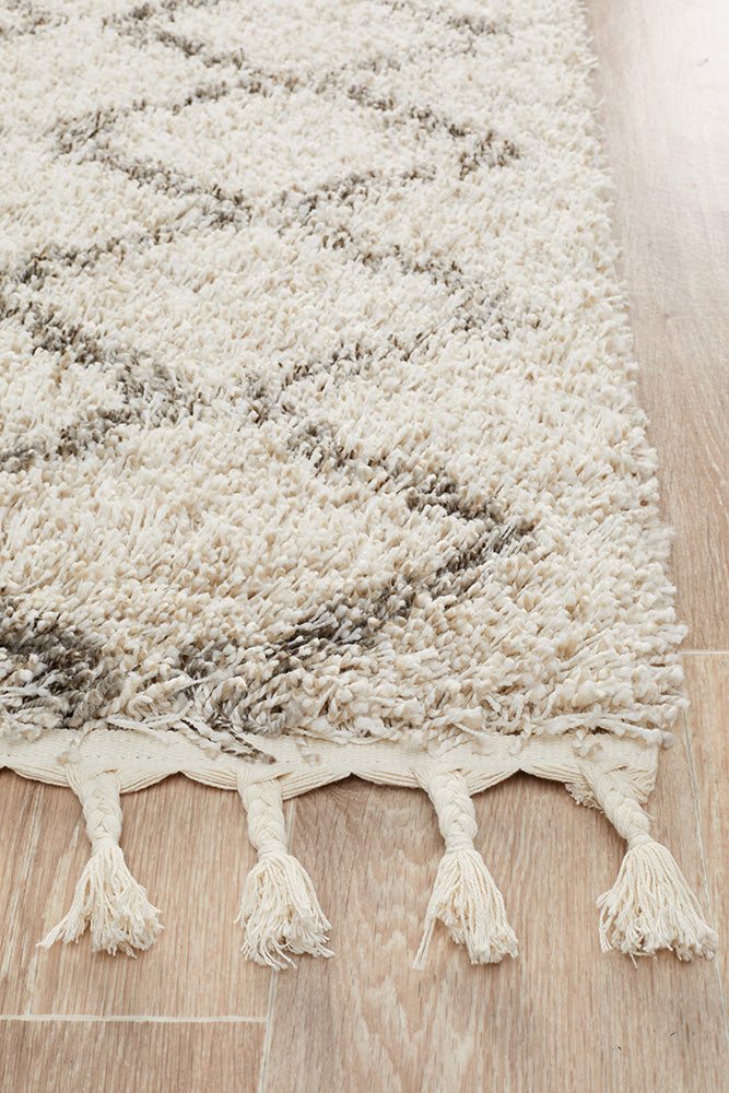 Saffron 11 Natural Runner Rug Rug Culture