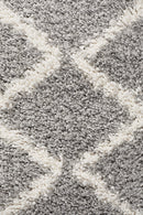Saffron 11 Silver Runner Rug Rug Culture