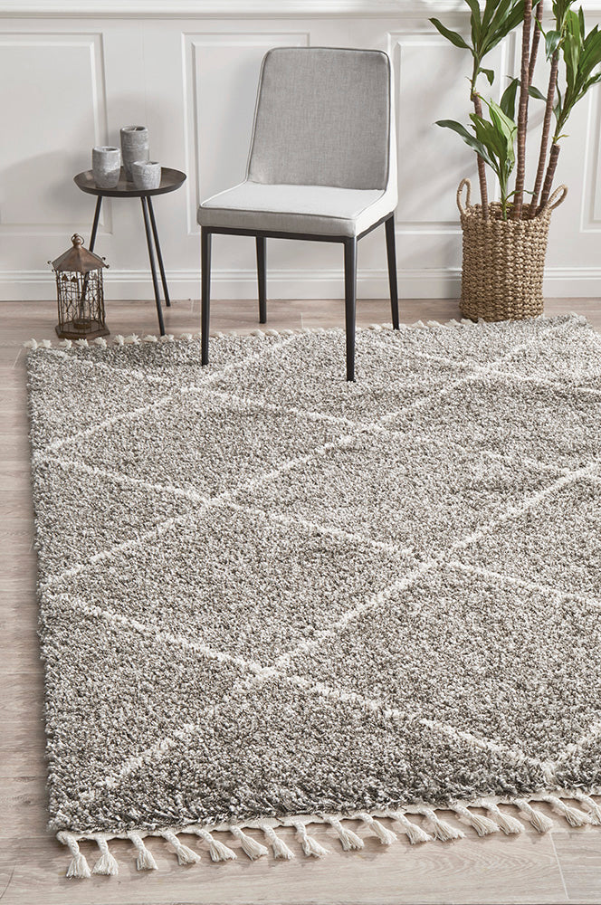 Saffron 22 Grey Rug Rug Culture
