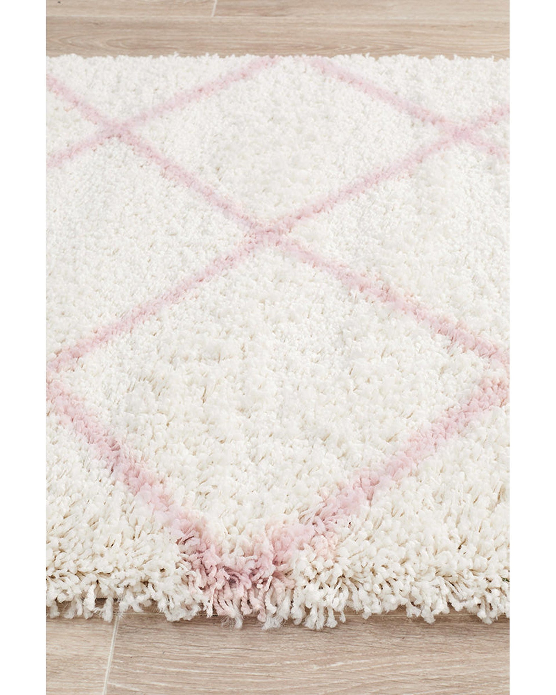Saffron 22 Pink Runner Rug Rug Culture