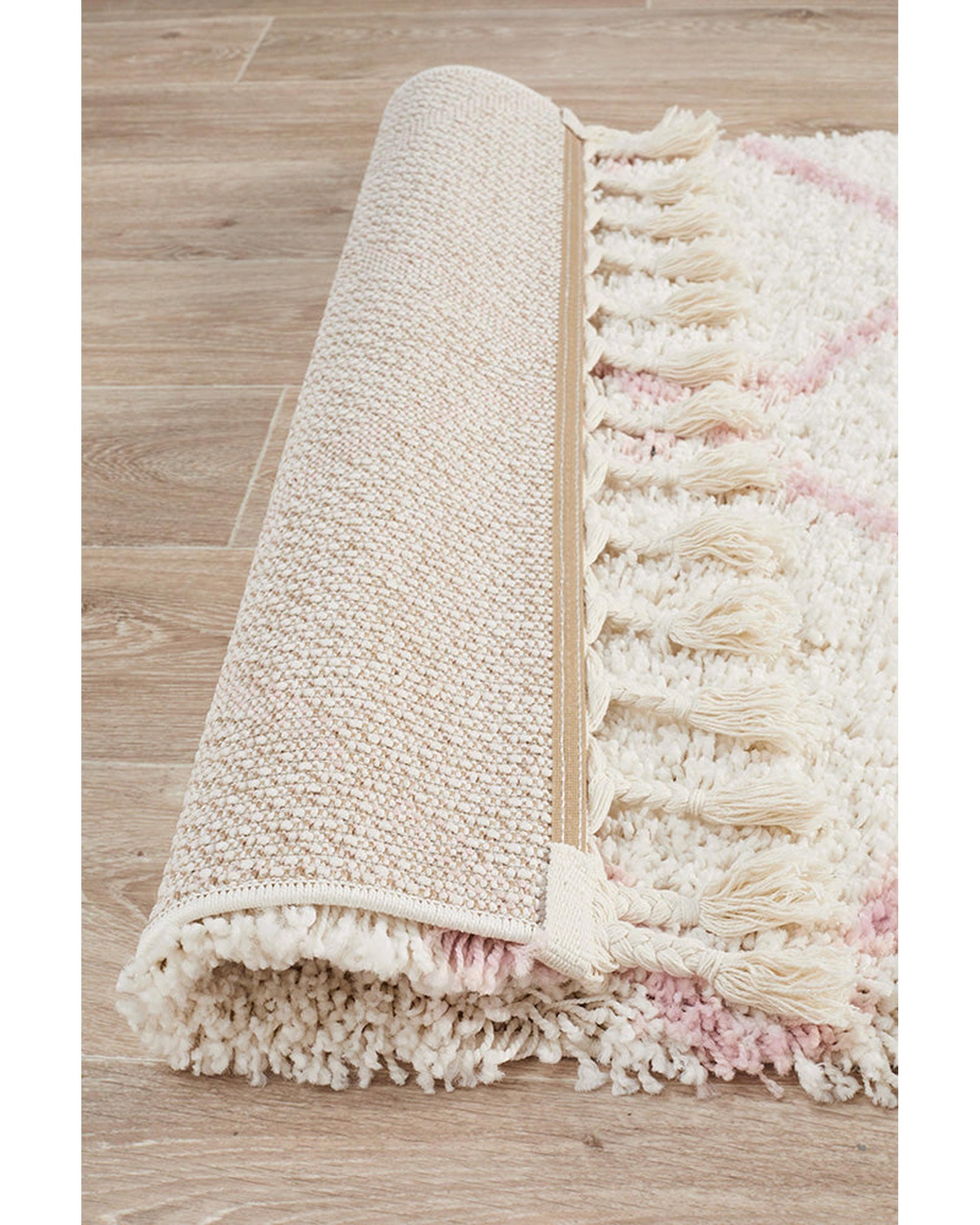 Saffron 22 Pink Runner Rug Rug Culture