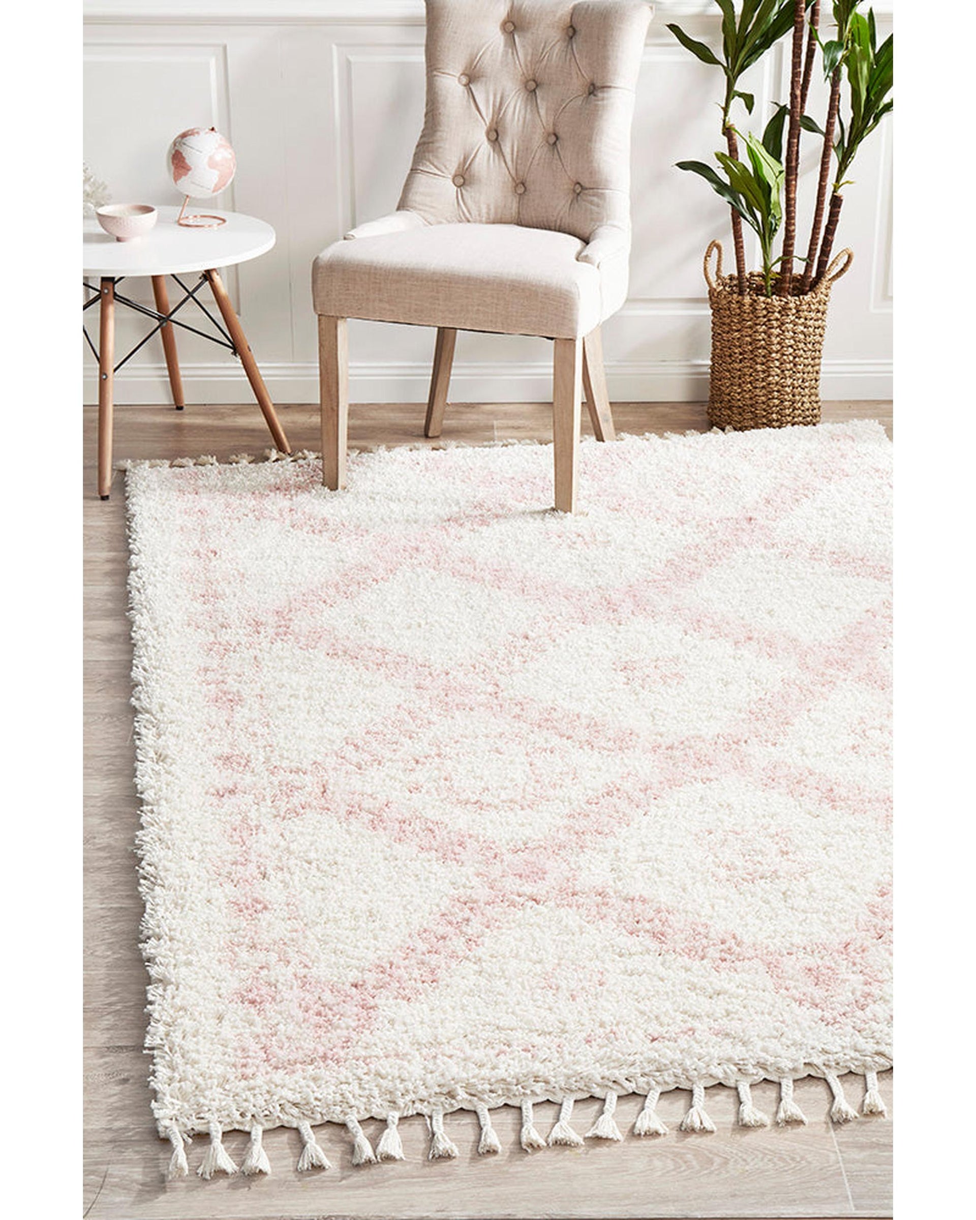 Saffron 33 Pink Rug Rug Culture