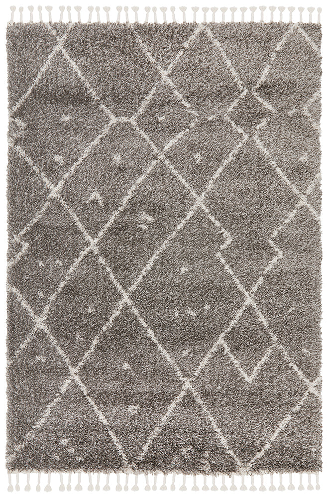 Saffron 44 Grey Rug Rug Culture