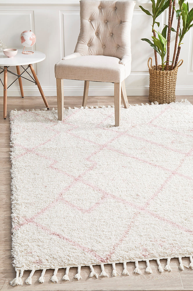Saffron 44 Pink Rug Rug Culture