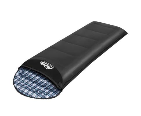 Sleeping Bag Single Camping Hiking Winter Thermal Grey Weisshorn