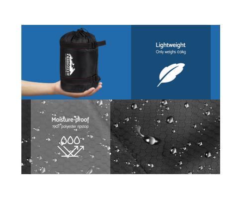 Sleeping Bag Single Camping Hiking Winter Thermal Weisshorn