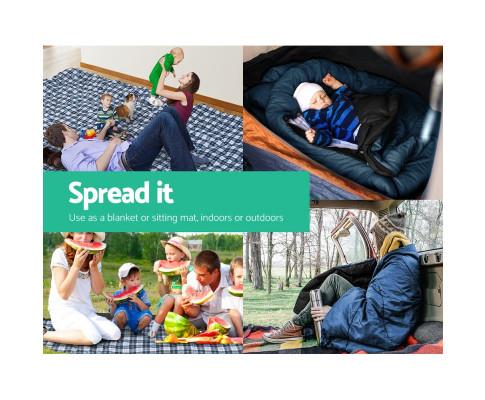 Sleeping Bag Single Camping Hiking Winter Thermal Weisshorn