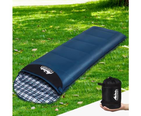 Sleeping Bag Single Camping Hiking Winter Thermal Weisshorn