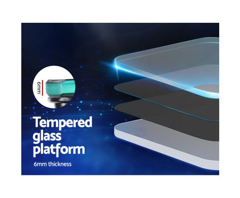 Bathroom Scales Digital Body Fat Scale 180KG Electronic Monitor Tracker Big Bedding Australia