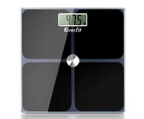 Bathroom Scales Digital Weighing Scale 180KG Electronic Monitor Tracker Big Bedding Australia