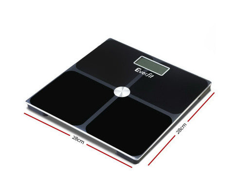 Bathroom Scales Digital Weighing Scale 180KG Electronic Monitor Tracker Big Bedding Australia