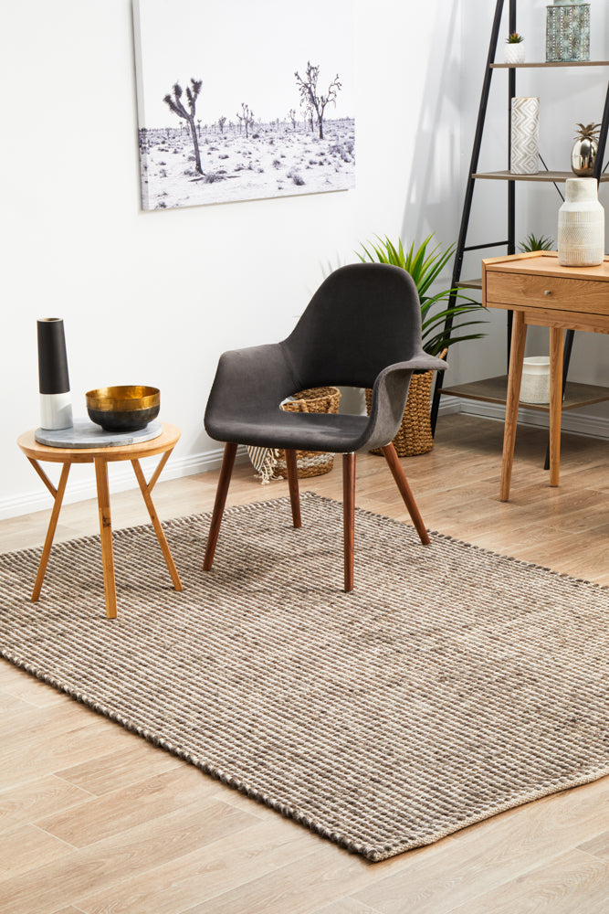 Skandinavian 300 Brown Rug Rug Culture