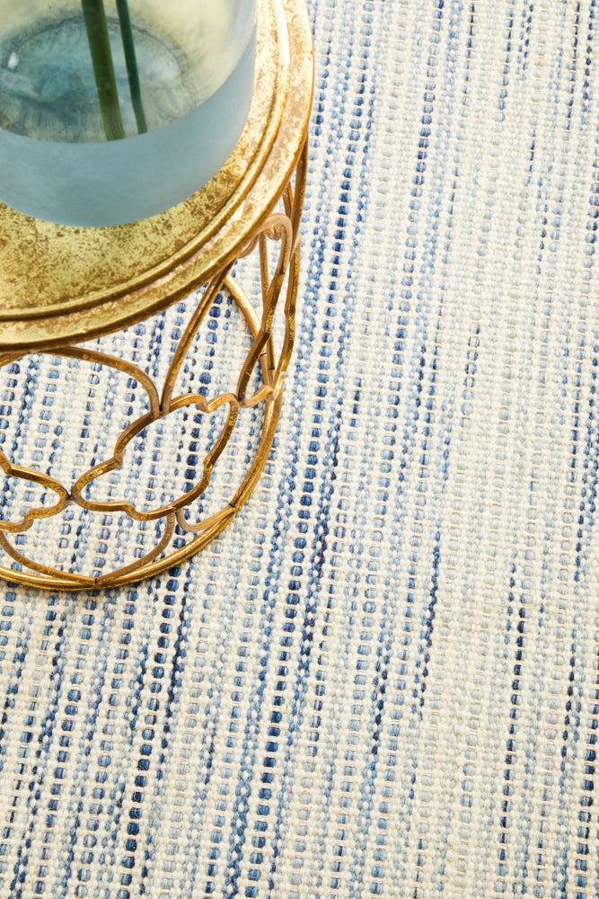 Skandinavian 310 Blue Rug Rug Culture