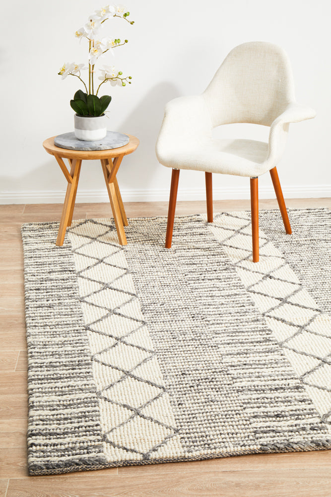Skandinavian 316 Grey Rug Rug Culture