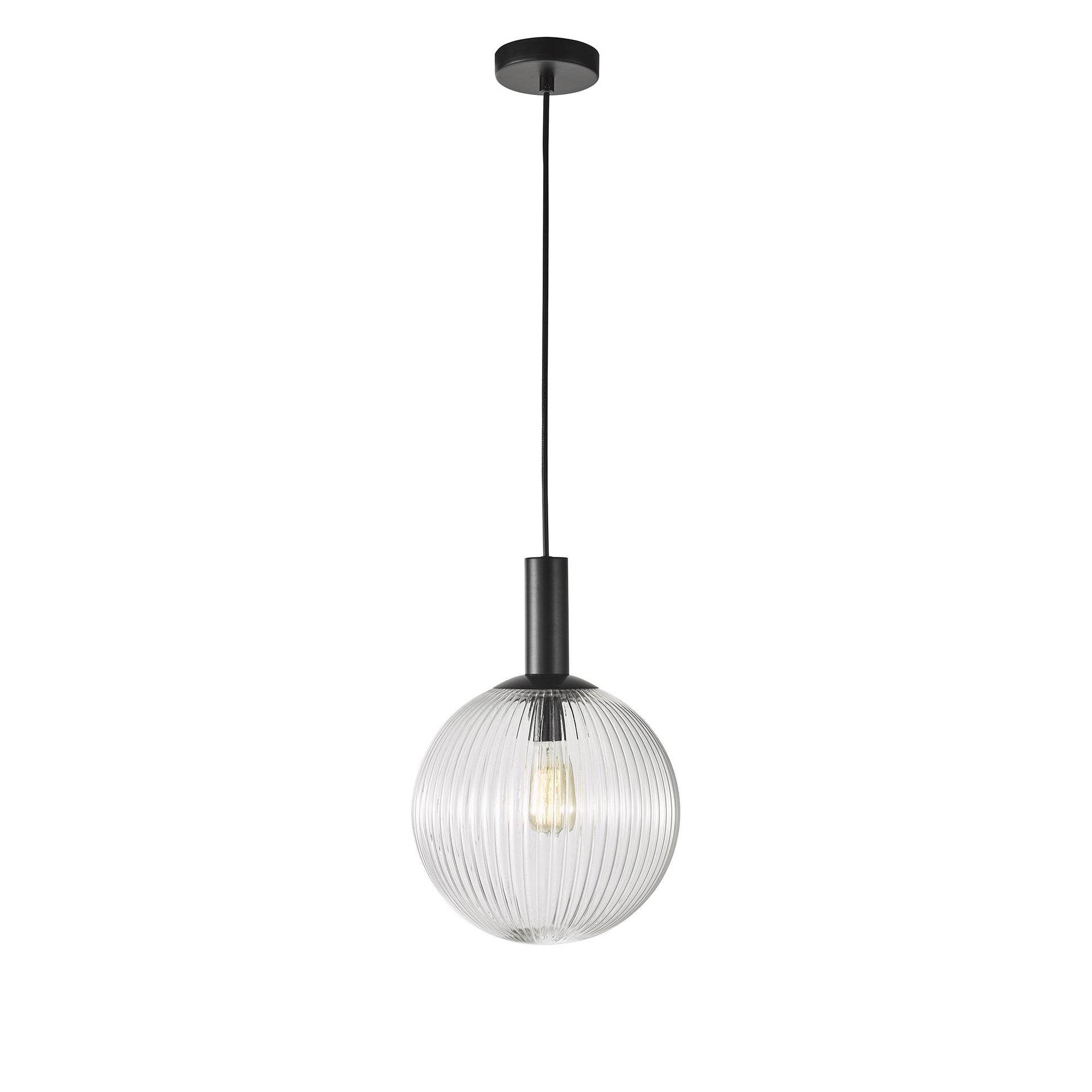 LEGARNO.25 Single Clear Glass Pendant Oriel Lighting